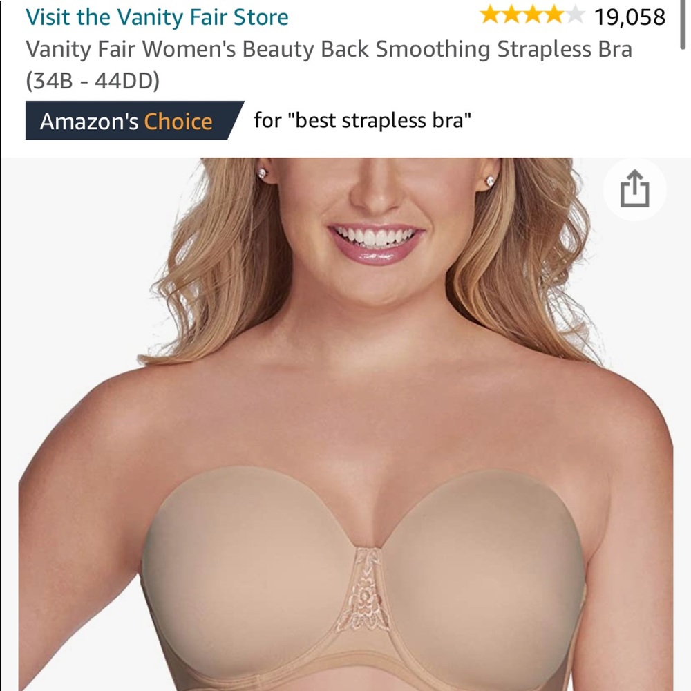 🆕 Strapless / Convertible Bra - Beauty Back